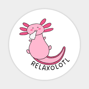 Relaxolotl Magnet